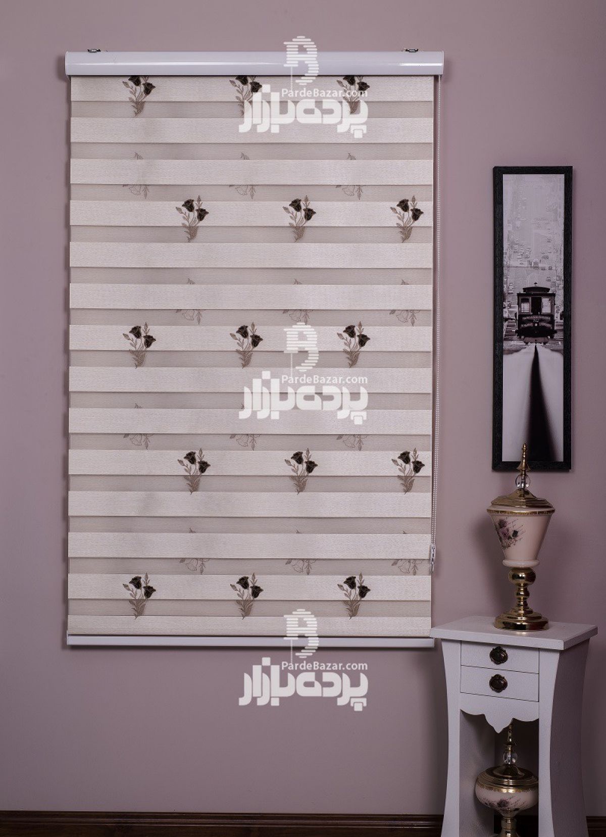 پرده زبرا تک سایز IPK 8442Z V-01