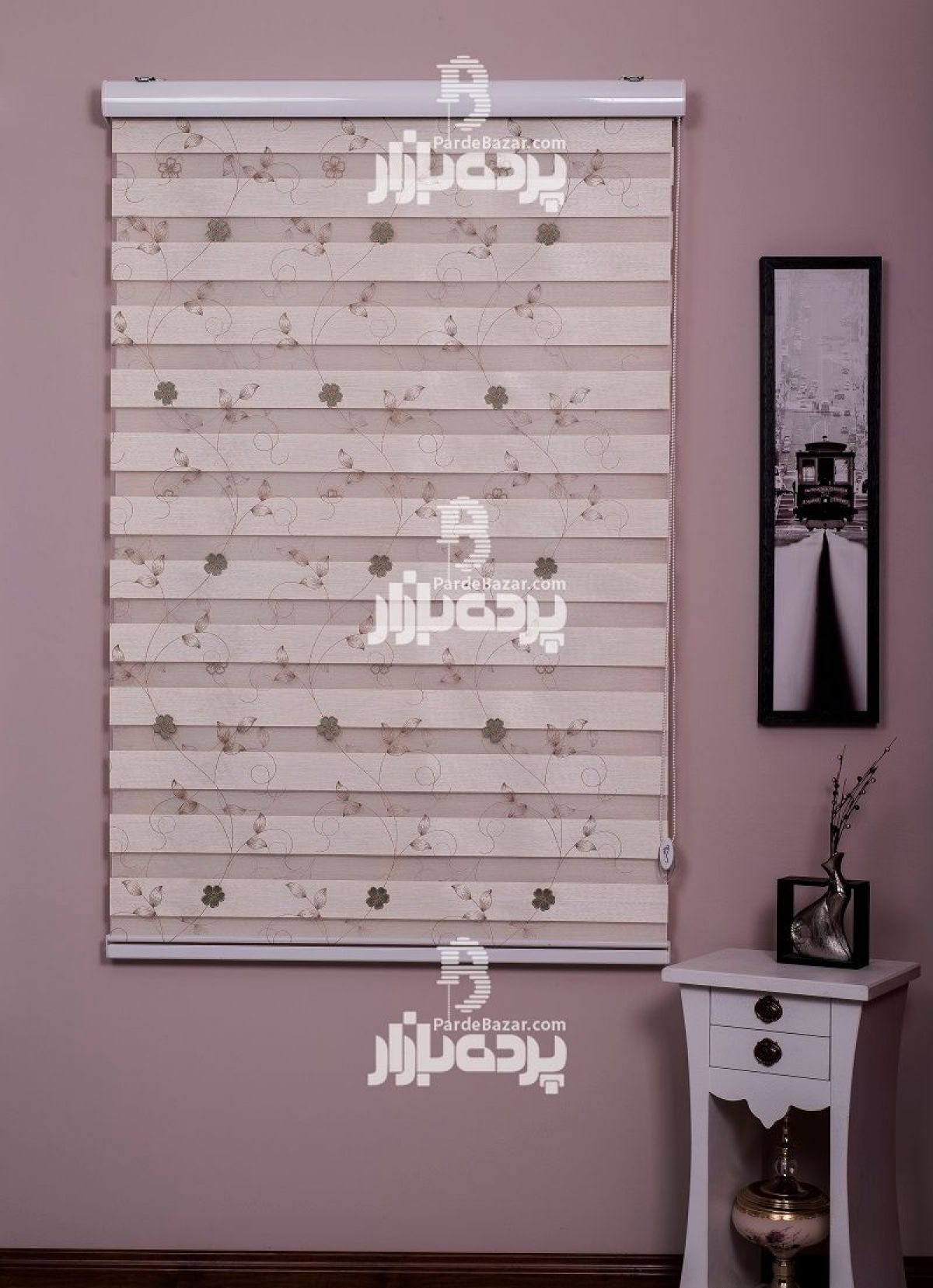 پرده زبرا تک سایز IPK 8495Z-V02