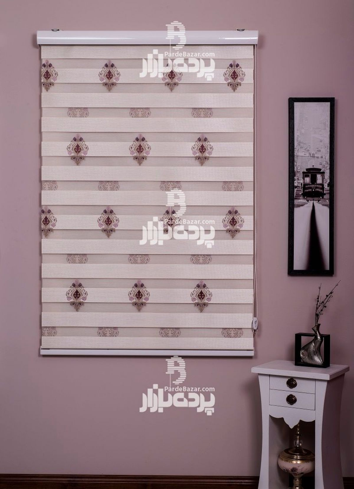 پرده زبرا تک سایز IPK 8441Z-V03