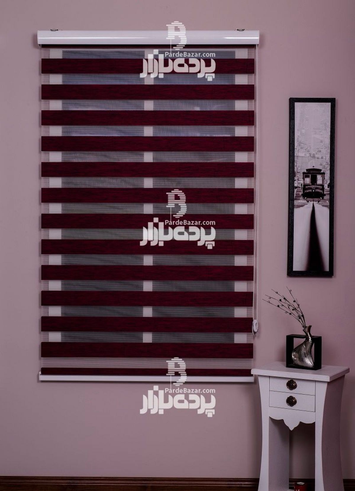 پرده زبرا تک سایز IPSWICH V-17