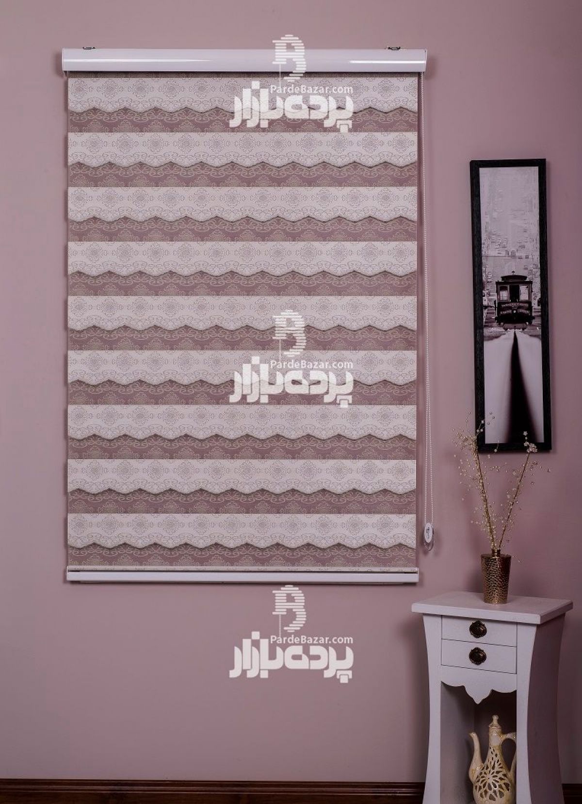 پرده زبرا تک سایز DUMRUL V-02