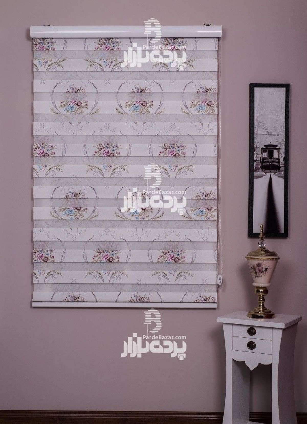 پرده زبرا تک سایز DZ1093 V-02