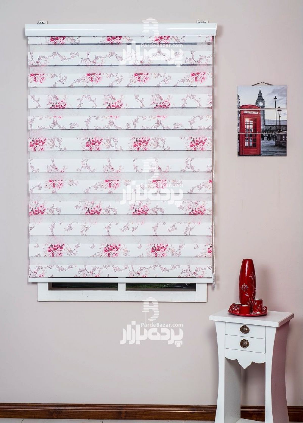 پرده زبرا تک سایز DZ1094 V-03