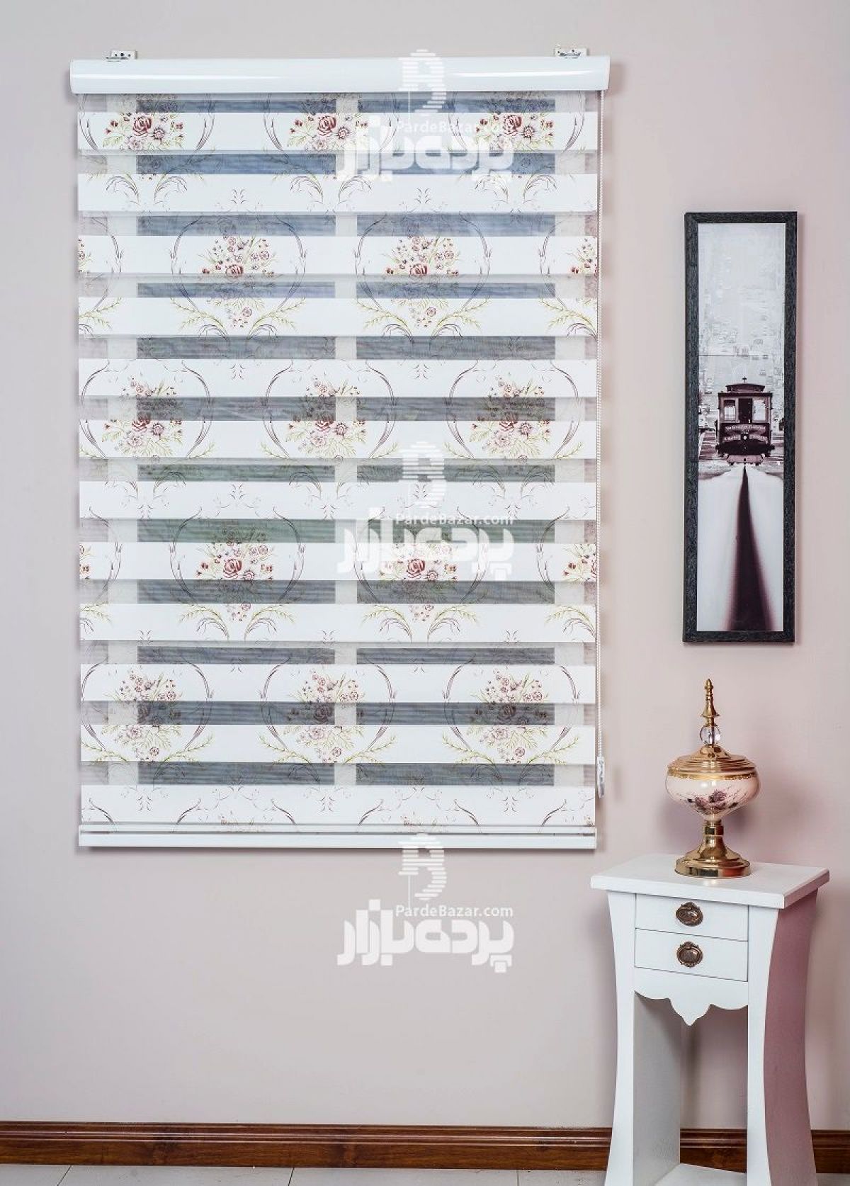 پرده زبرا تک سایز DZ1093 V-04