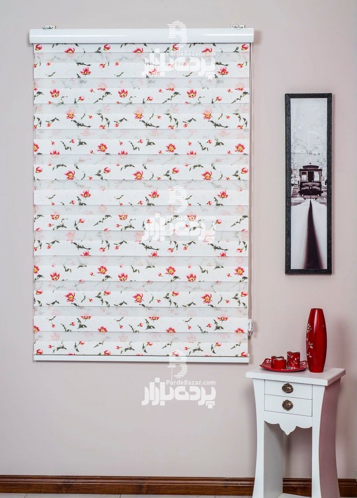 پرده زبرا تک سایز DZ1012 V-01