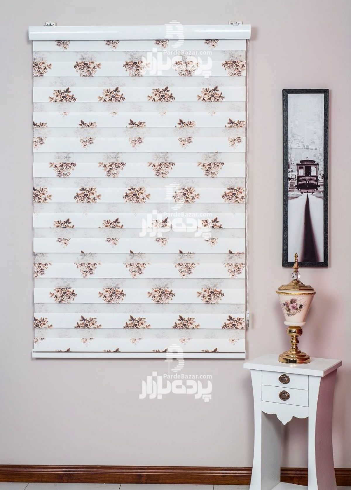 پرده زبرا تک سایز DZ1029 V-01
