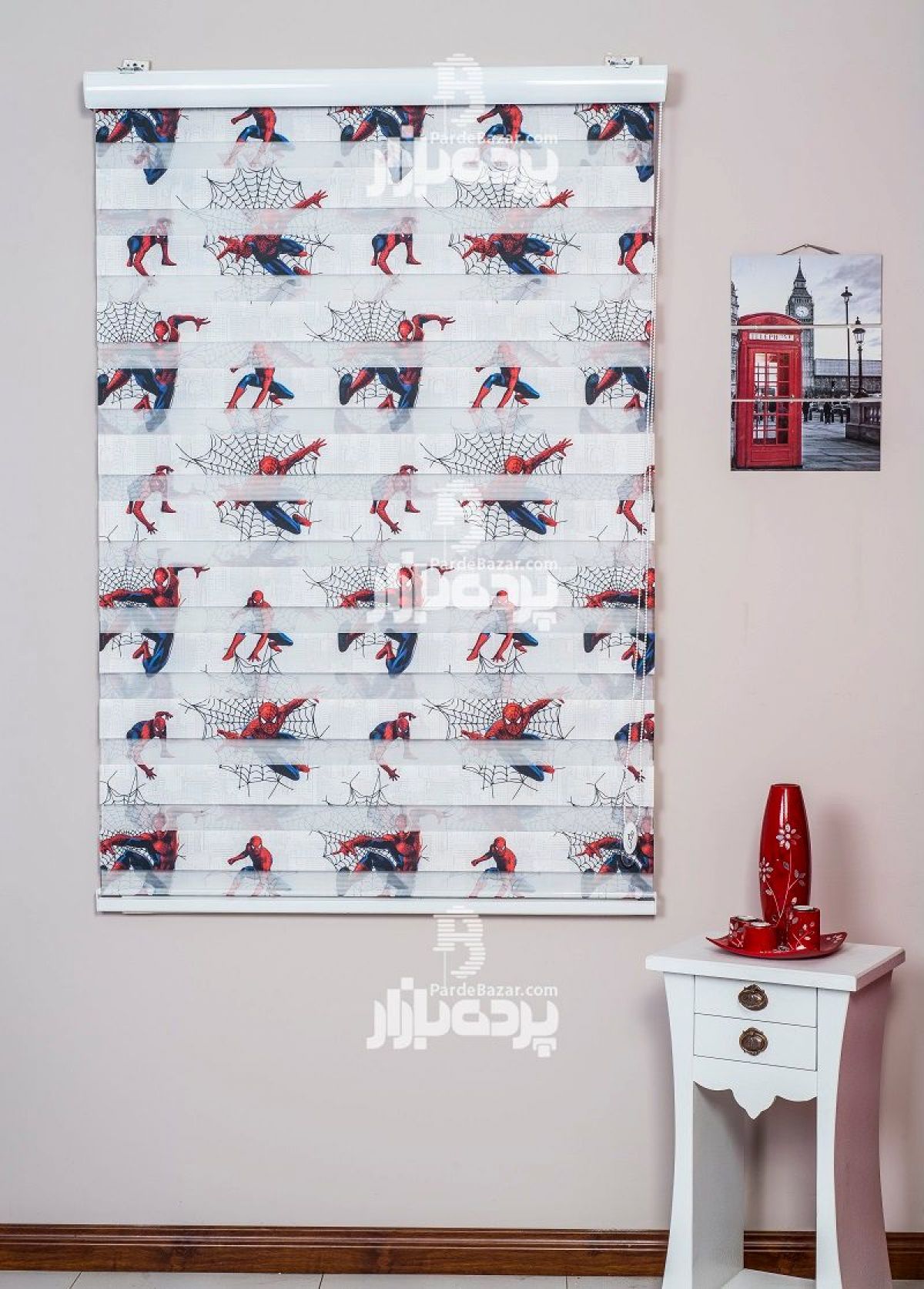 پرده زبرا تک سایز DZ1041 V-01