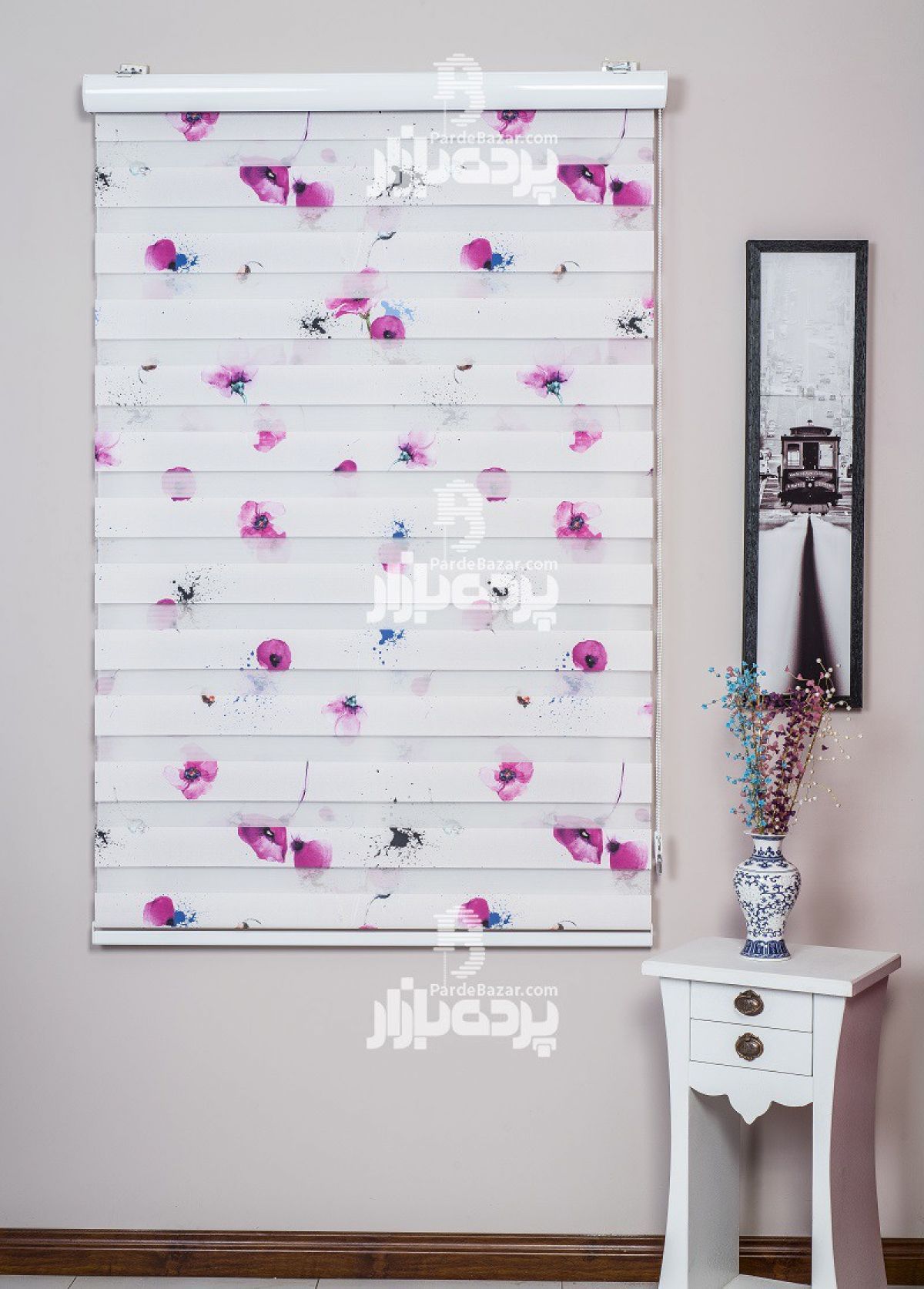 پرده زبرا تک سایز DZ1638-V03
