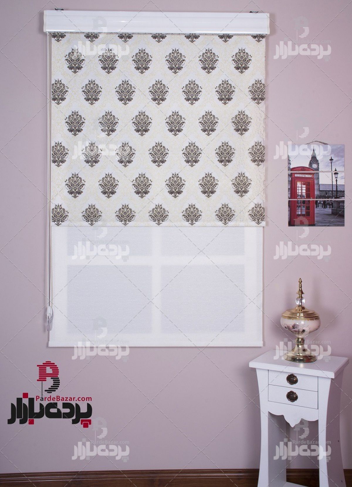 پرده دابل شید تک سایز Z3095002
